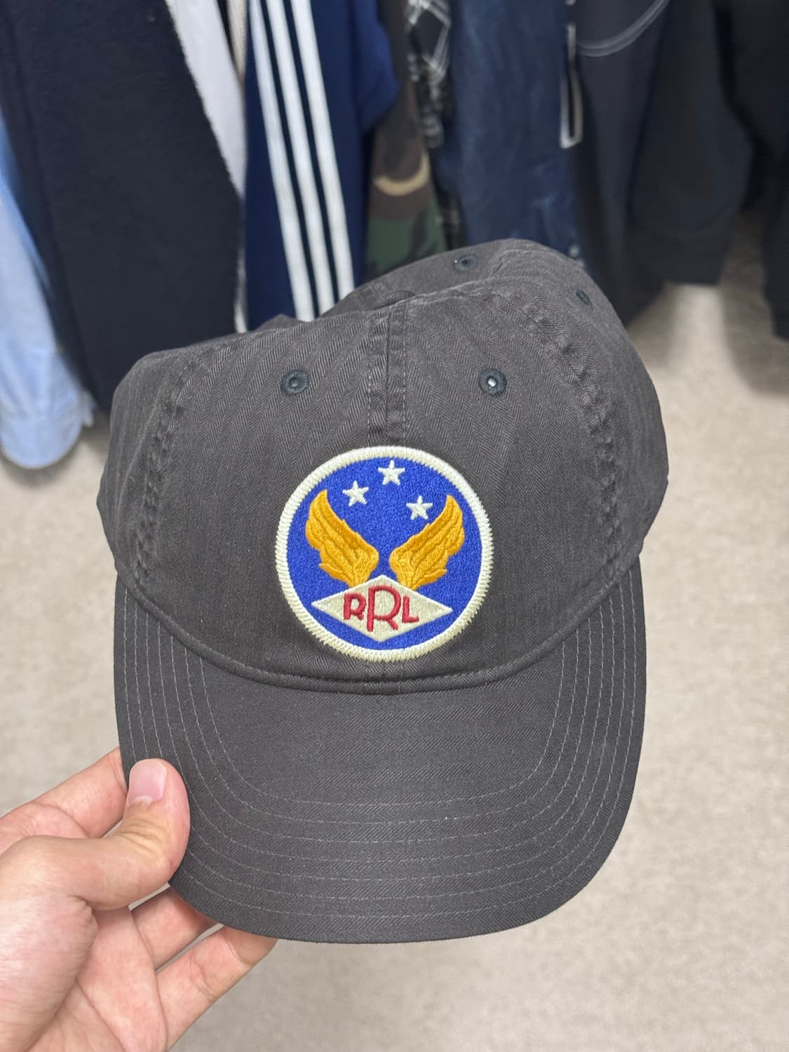 RRL 볼캡 블랙 새상품 상품이미지1