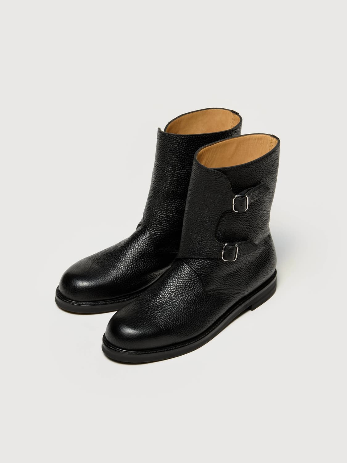 [280]오라리 25fw 레더 워크 부츠/블랙 상품이미지2