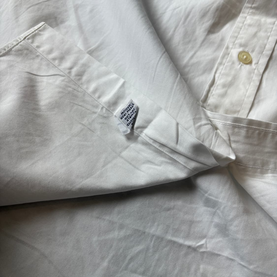 폴로 화이트 클래식 포니 로고 포플린 반팔 셔츠 상품이미지8