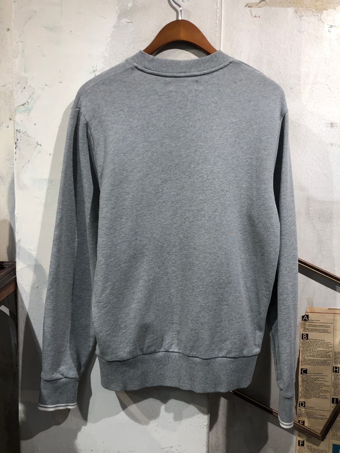 [2540]Fred Perry gray sweatshirt 상품이미지2