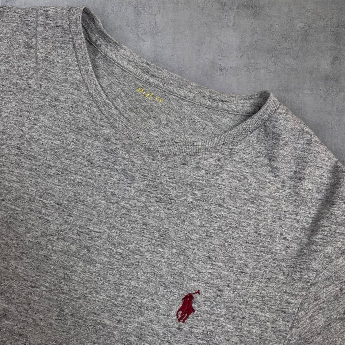폴로 랄프로렌 그레이 포니 자수 반팔 티셔츠 상품이미지2