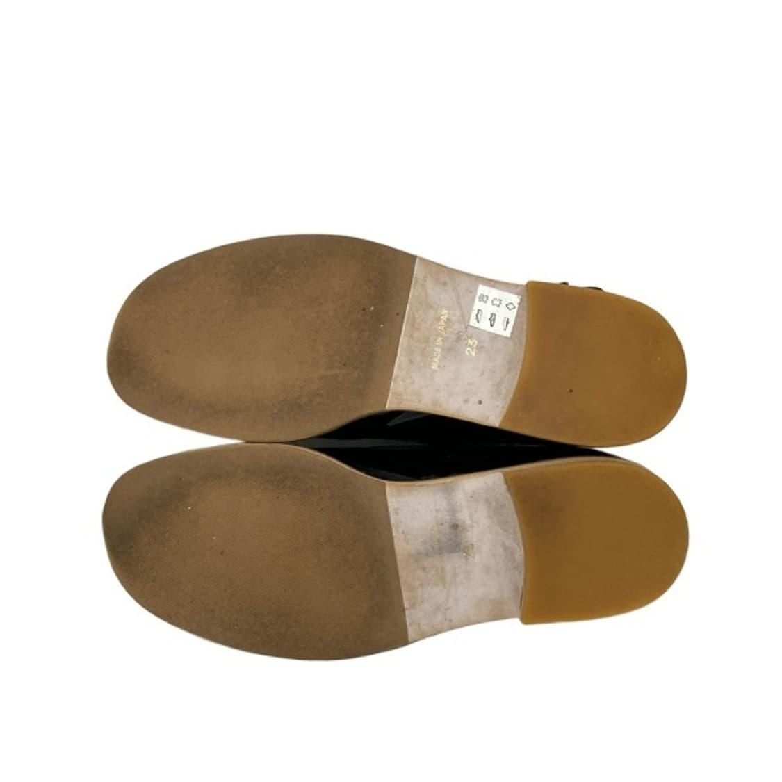 꼼데가르송 트리콧 에나멜 스트랩 플랫슈즈 상품이미지5