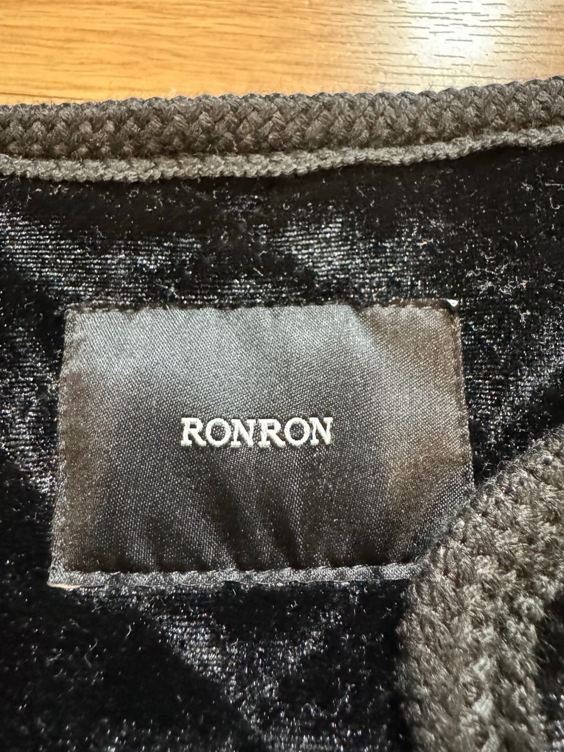 RonRon 론론 벨벳 패딩 자켓 상품이미지3