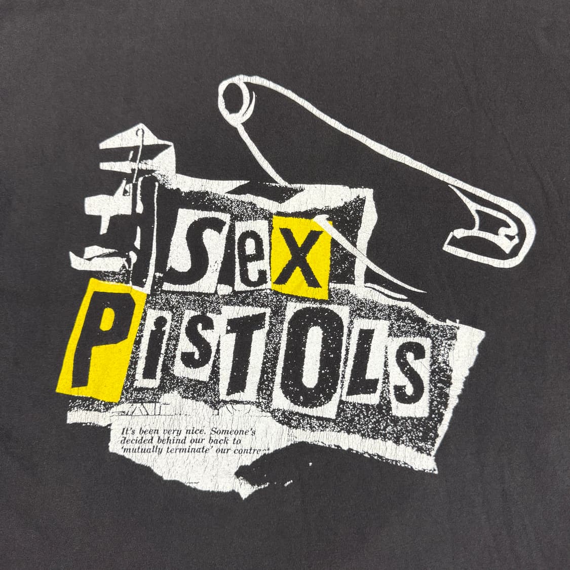 빈티지 Sex Pistols 섹스피스톨즈 유로 부트 티셔츠 상품이미지8