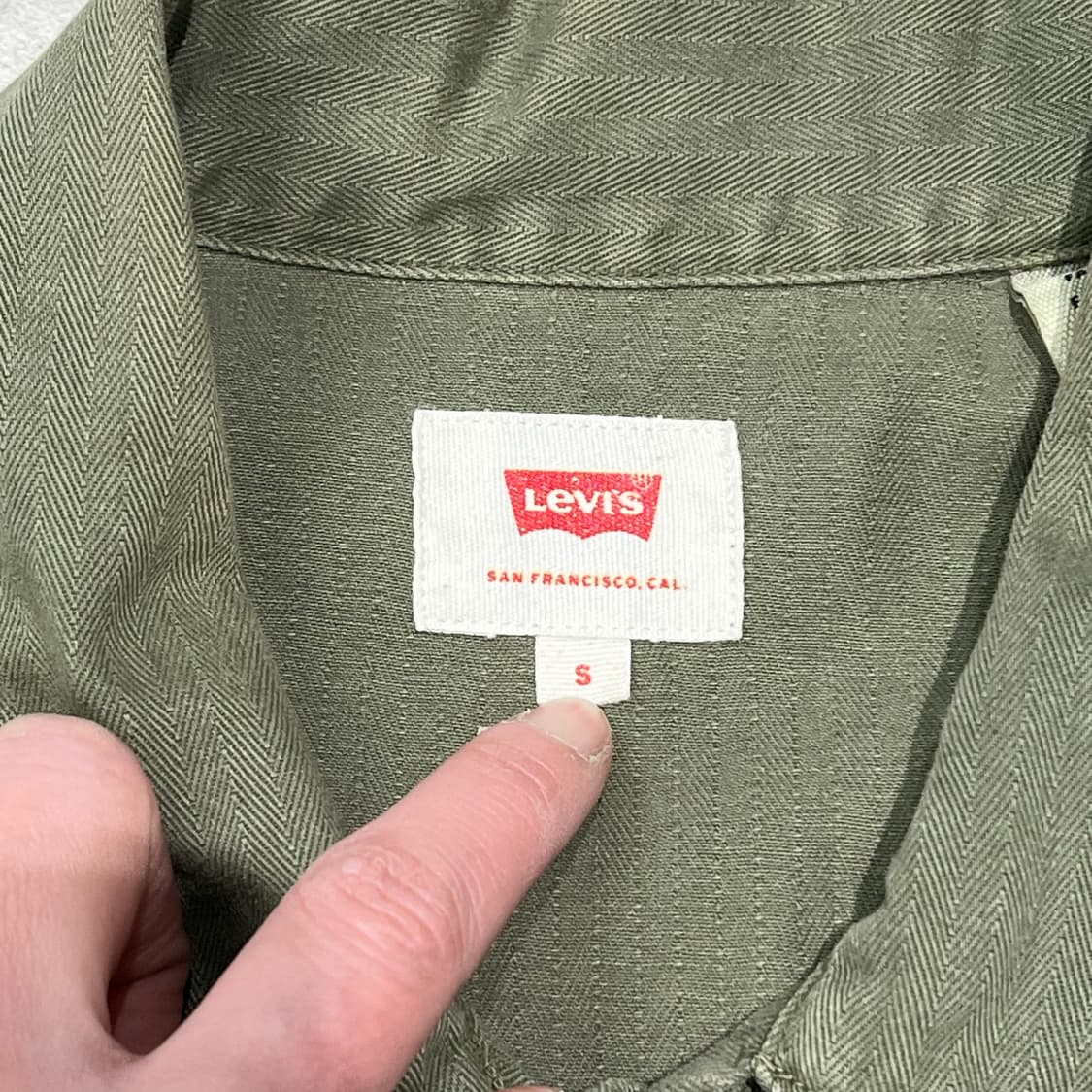 리바이스 백로고 워크셔츠 s09348 상품이미지6