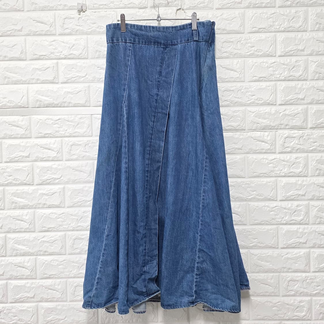 택포// 에고이스트 21s데님 롱 스커트 28인치 ecf 상품이미지4