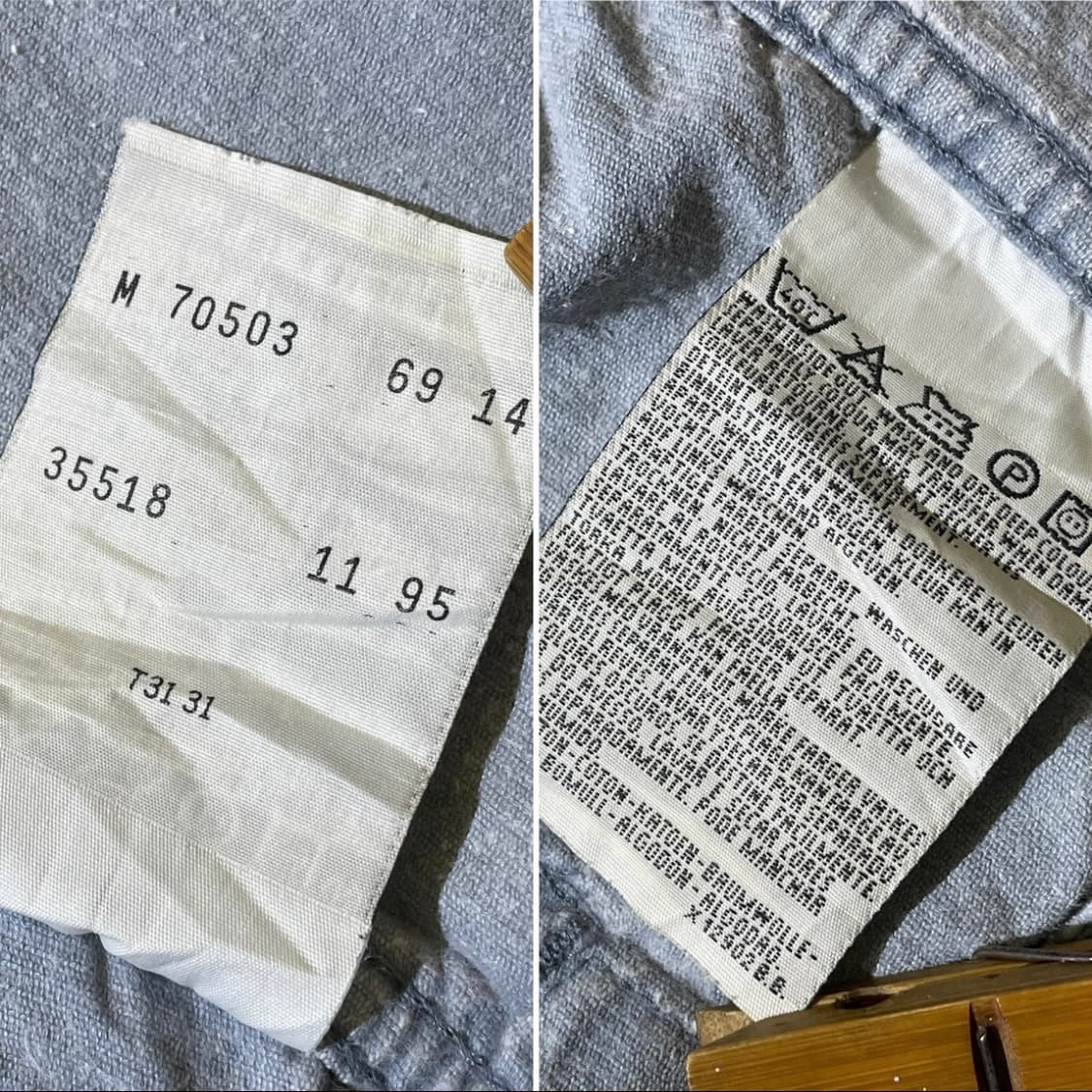 Levi‘s 95s 튀니지산 오리지널 화이트탭 코듀로이 자켓 상품이미지8