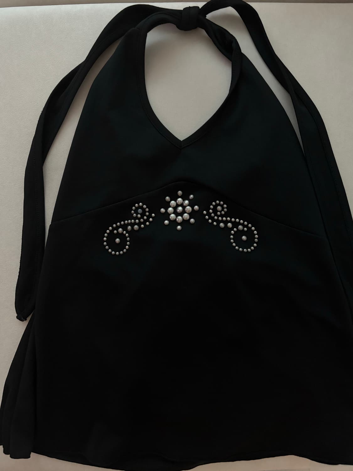 polysooem STUDDED HALTER TOP 상품이미지2