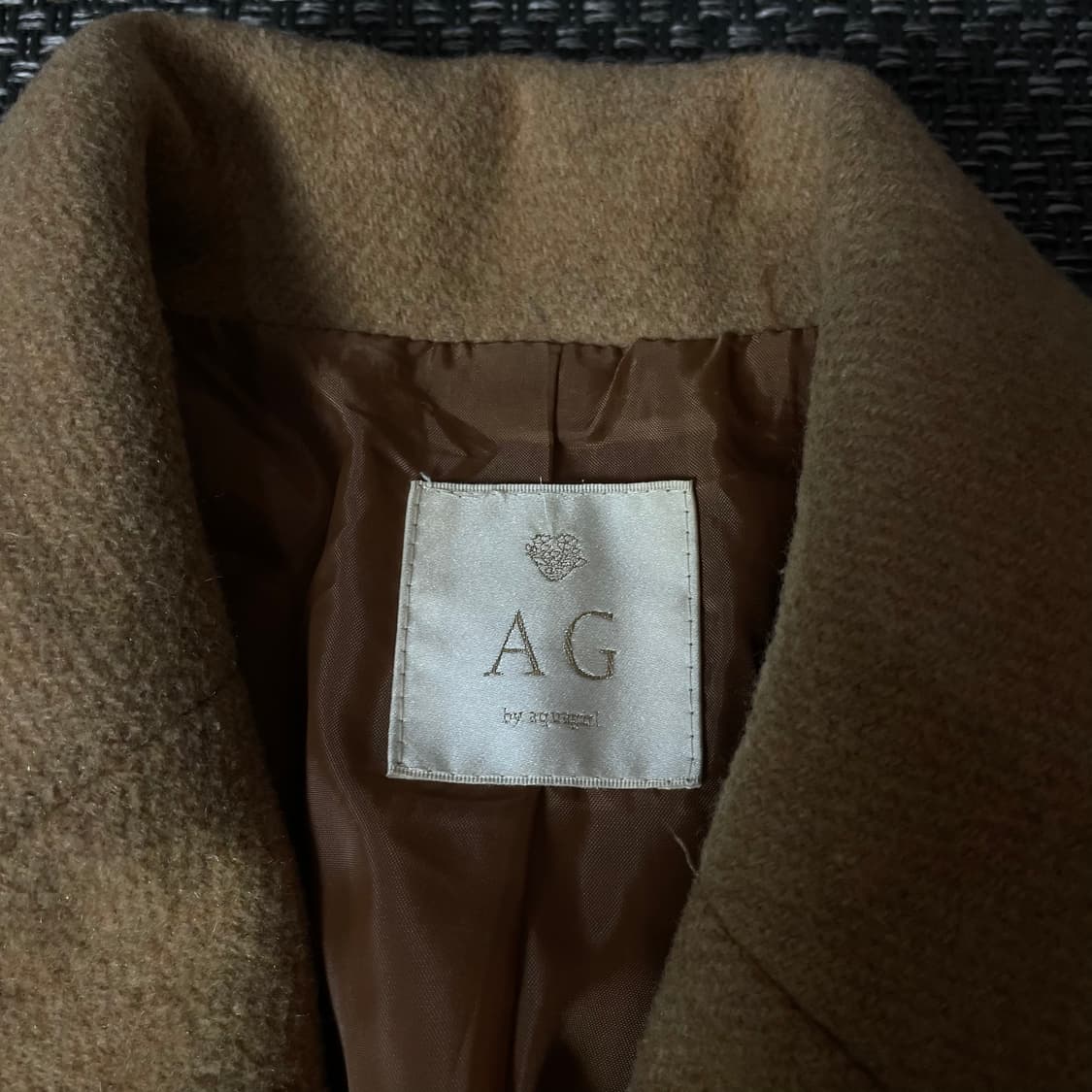 AG 베이지 더블 코트 상품이미지4