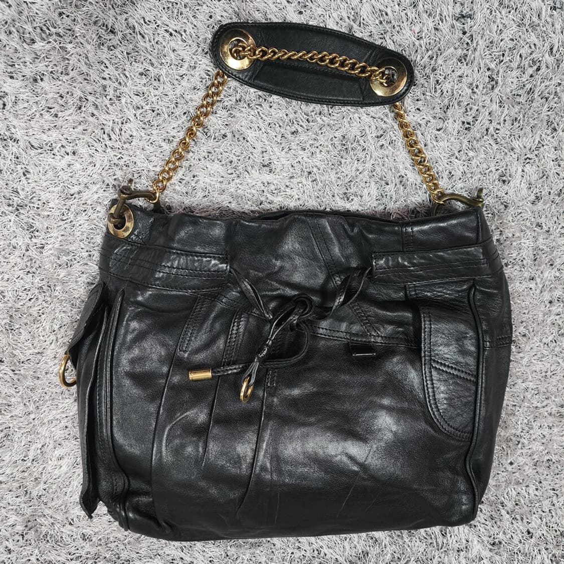 DEREK LAM 데렉램 레더 체인 숄더백 상품이미지1