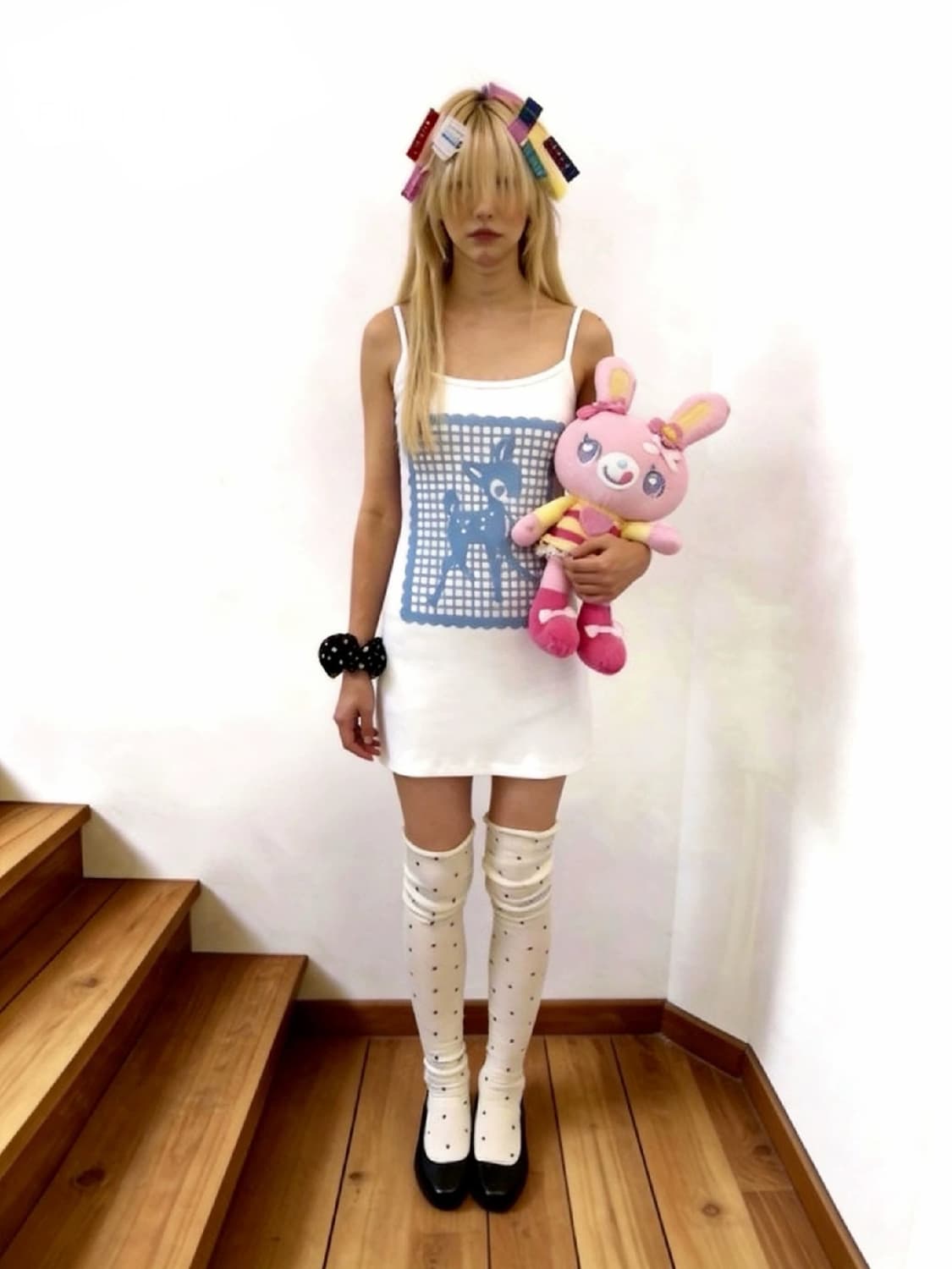 EllipsisFloder 사슴 나시 원피스 상품이미지1