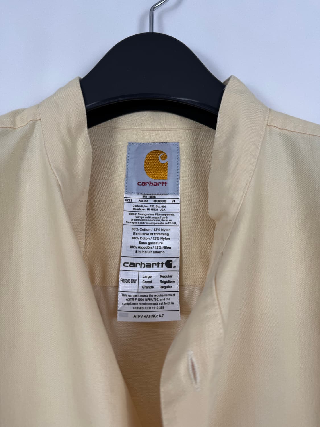 b21) 칼하트 워크 셔츠 상품이미지3