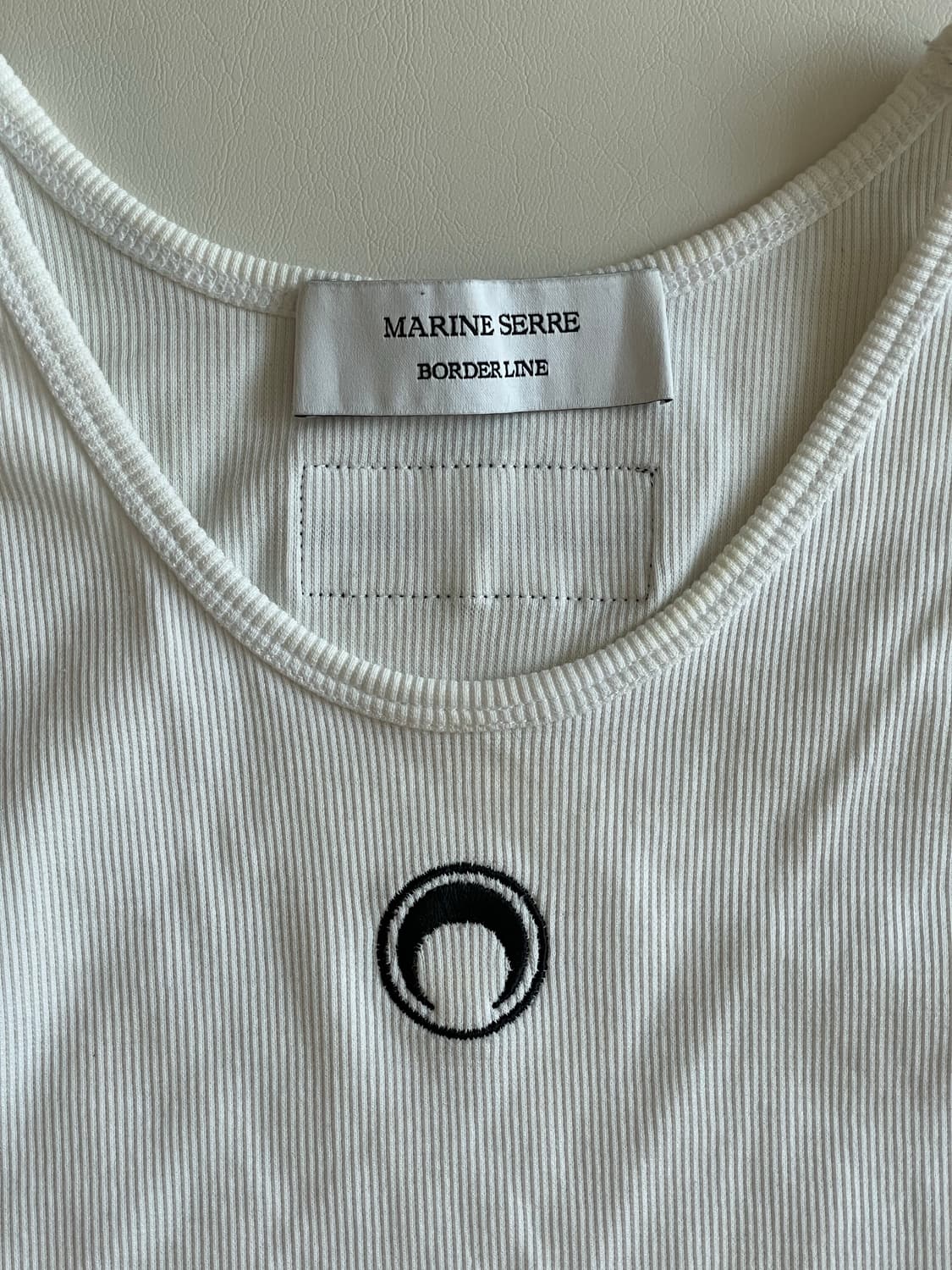 마린세르 화이트 힙 탱크탑 슬리브리스 L사이즈 상품이미지2