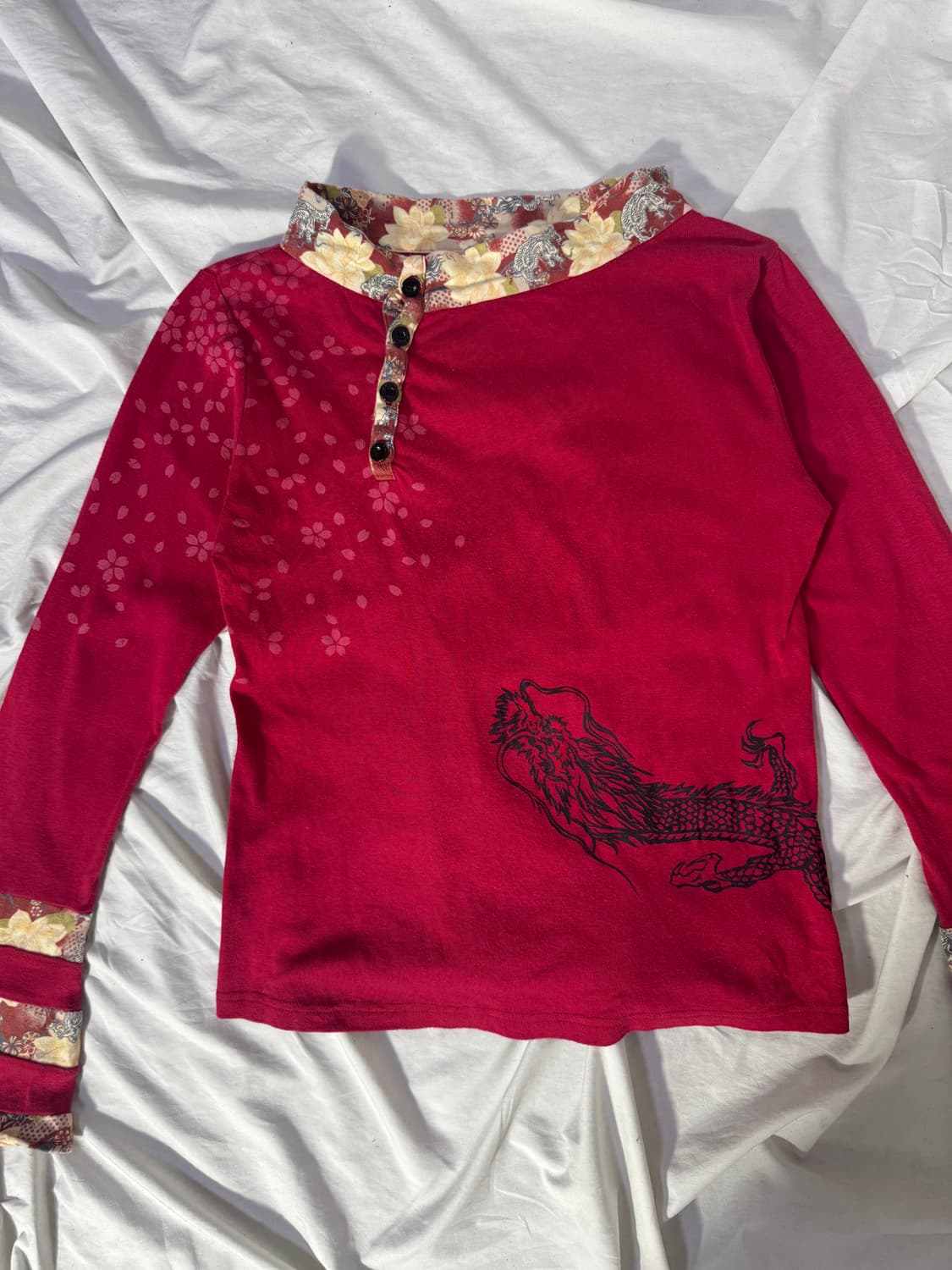 gouk 오리엔탈 롱슬리브 y2k 오즈온  상품이미지6