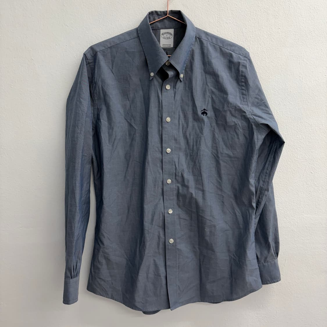 브룩스브라더스 클래식 버튼다운 옥스퍼드셔츠(S) 상품이미지1