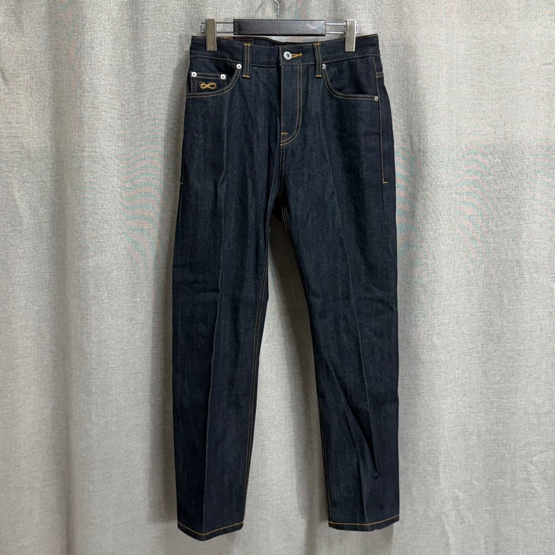 [30] 플랙진 x OAM 팩토리 핏더사이즈 데님팬츠 생지 청바지 상품이미지2