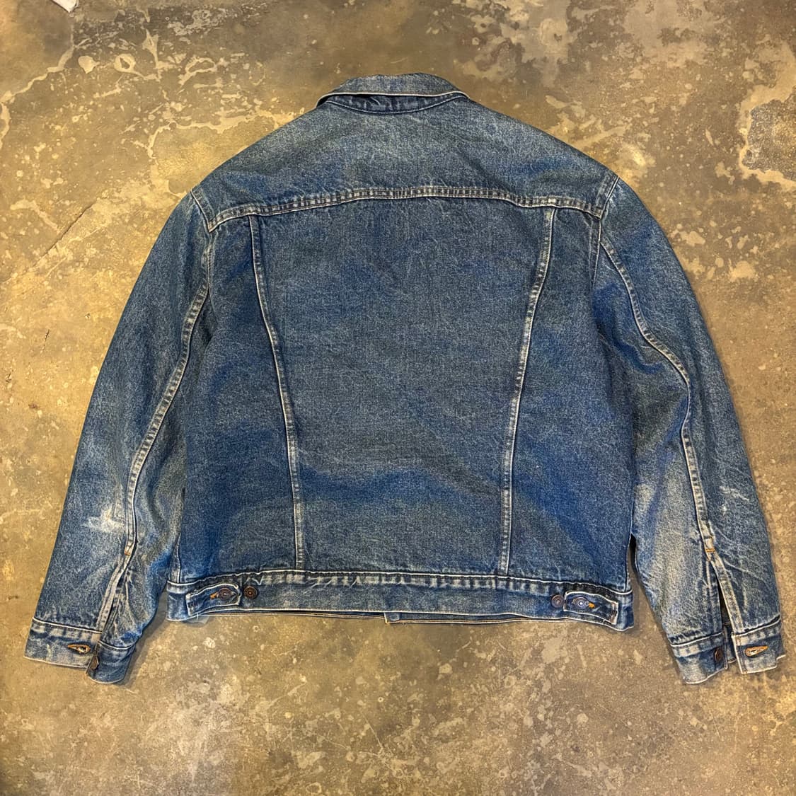 90년대 미국 리바이스 70505 블랭킷 데님 트러커 자켓 상품이미지2