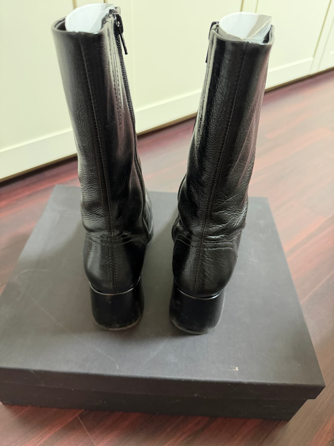 미스타 블랙 부츠 miista 상품이미지3