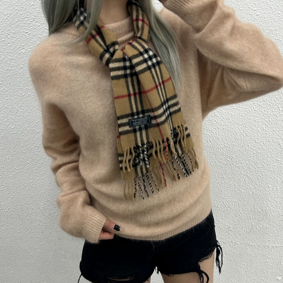 버버리 클래식 노바체크 램스울 머플러 상품이미지1