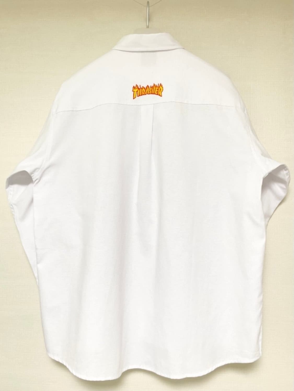 THRASHER 플레임 포켓 옥스포드 셔츠 상품이미지3