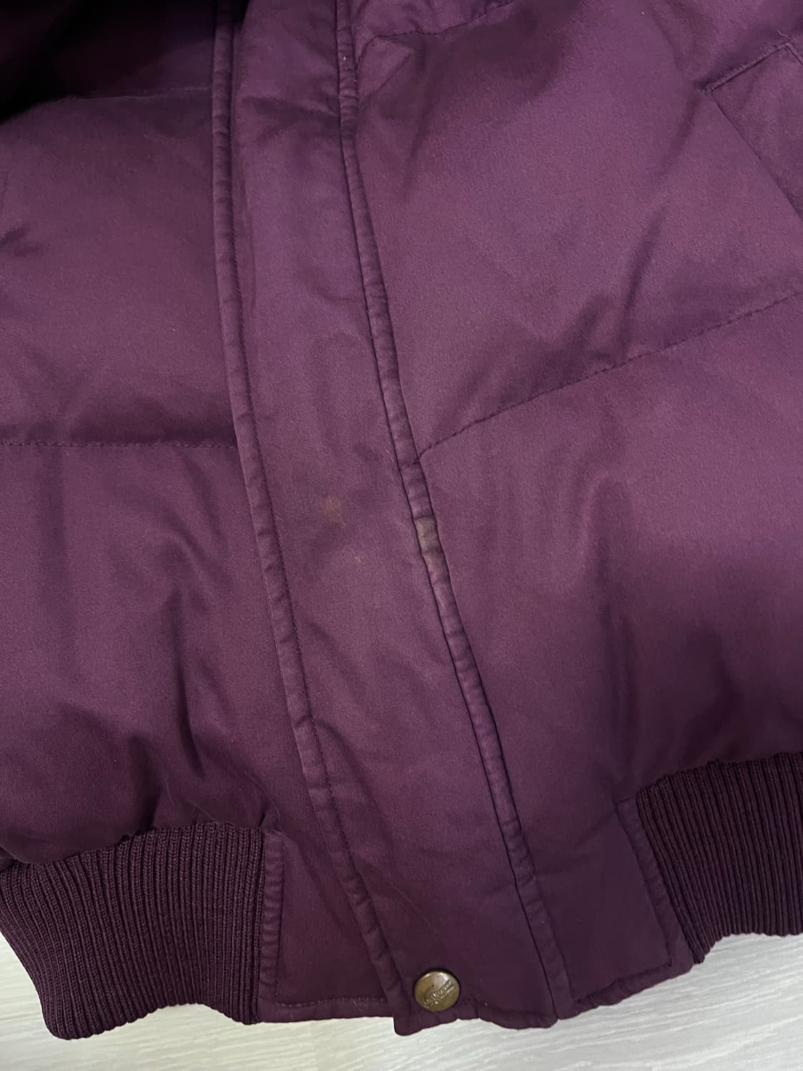 라코스테 빈티지 양면패딩 L 상품이미지3