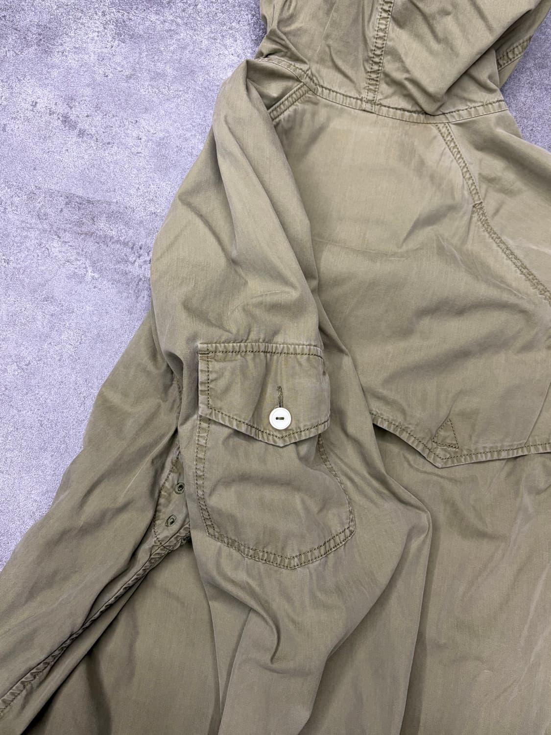 폴로 랄프로렌 후드 바람막이 카키 상품이미지6