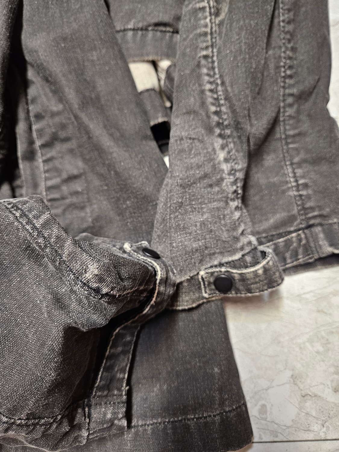 (xxl) 스톤아일랜드 그린 엣지 와펜 파카 90s 상품이미지4