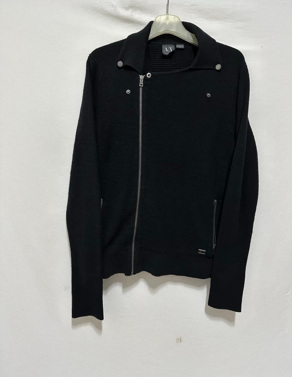 아르마니 익스체인지 니트 라이더자켓 상품이미지8