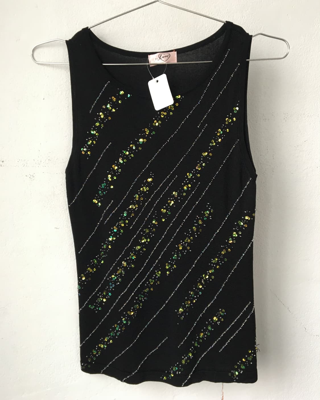  Beads point sleeveless 상품이미지3