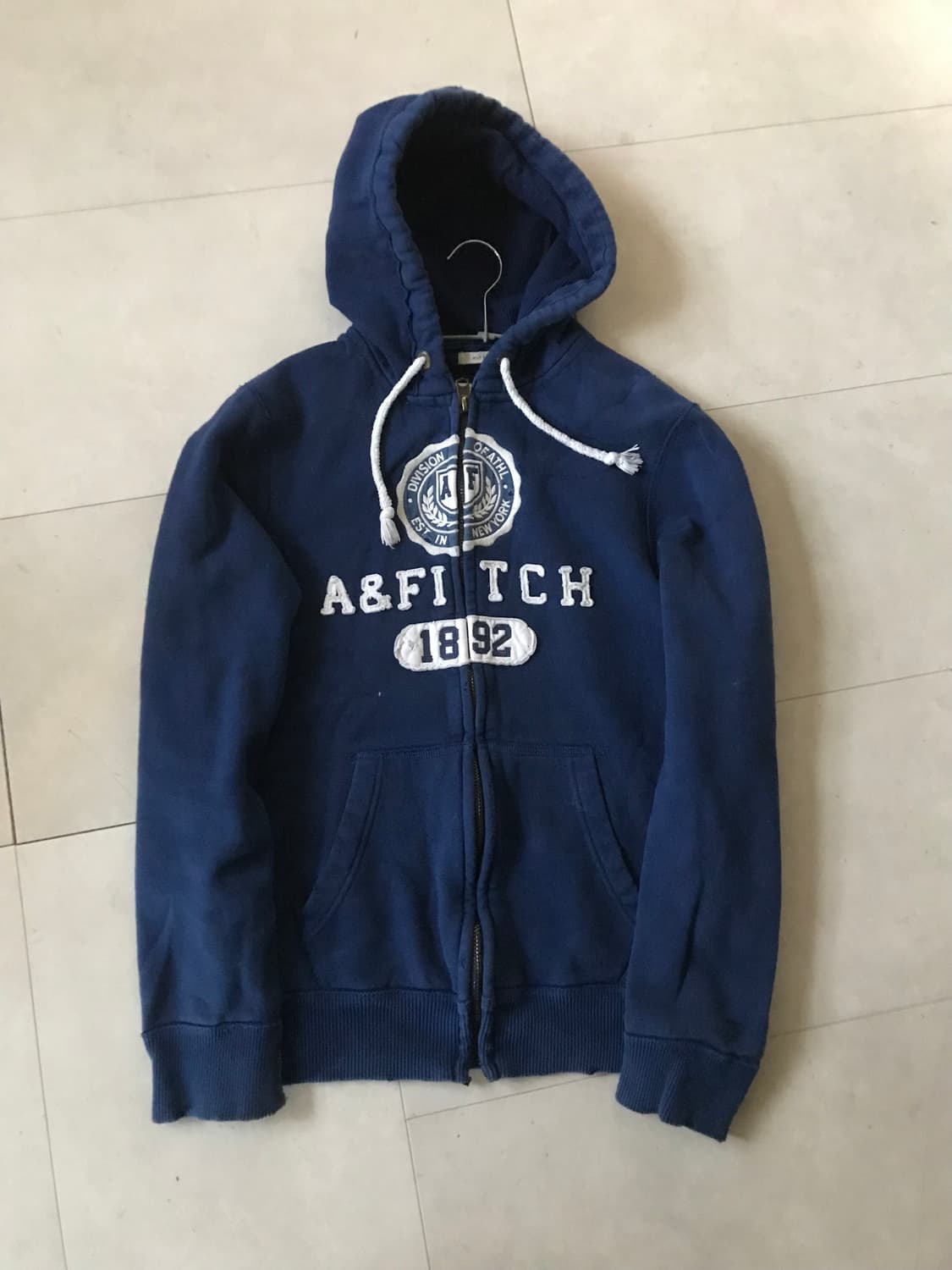 아베크롬비 블루 오버핏 후드집업 상품이미지9