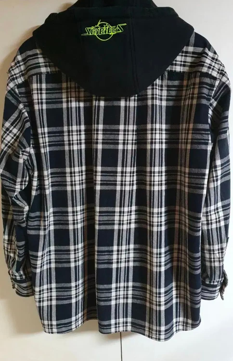 질스튜어트 뉴욕 /구스다운 후드 체크 셔츠 105사이즈 상품이미지2