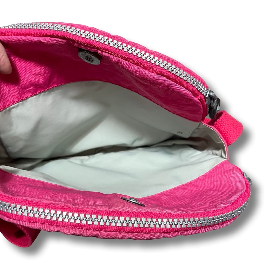 키플링 핑크색 미니 크로스백 가방 상품이미지2