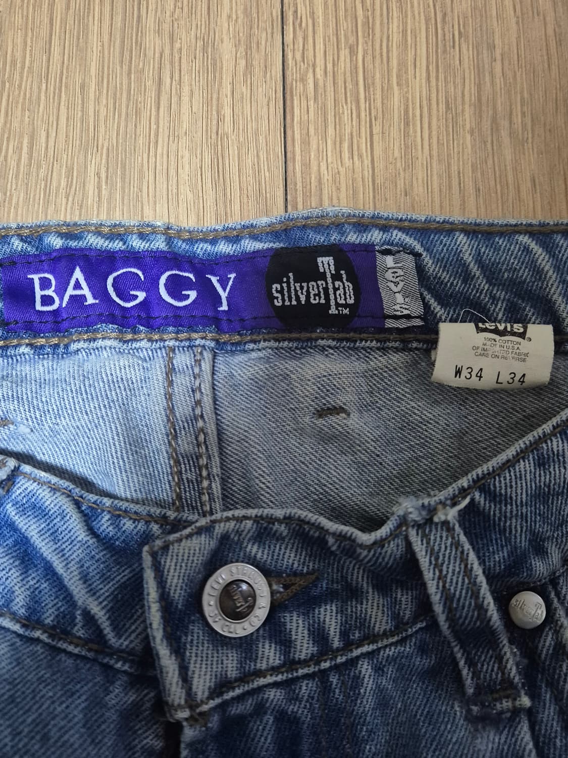 90s 리바이스 실버탭 배기 상품이미지7