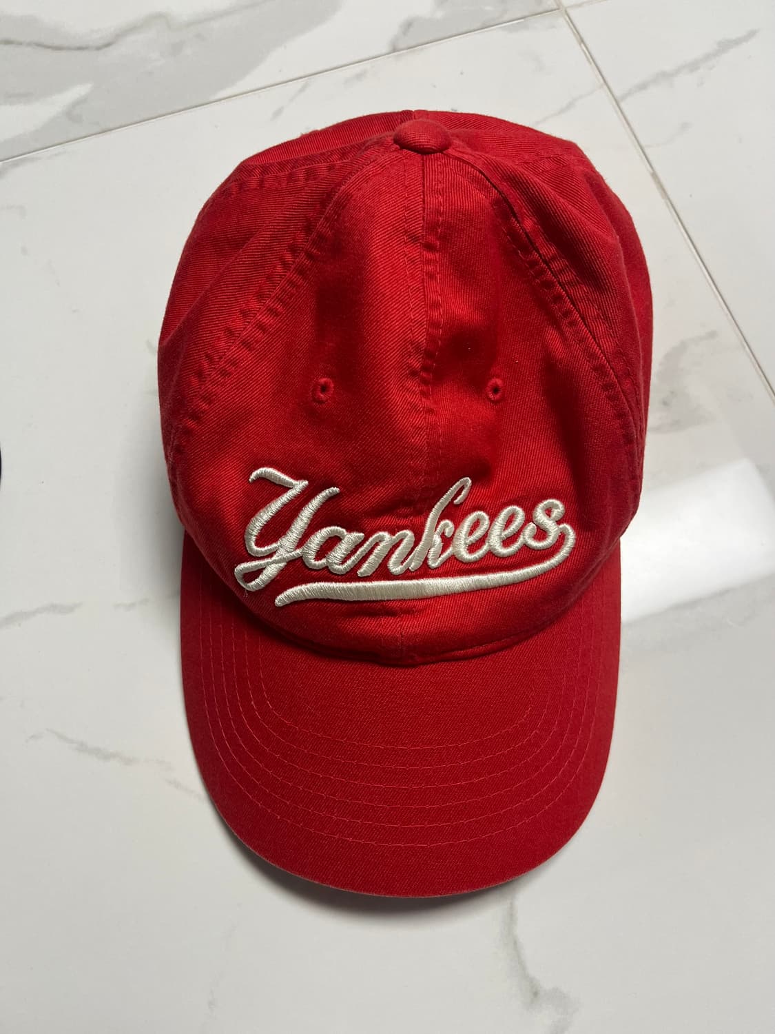 MLB 뉴욕 양키스 볼캡 레드 야구모자 상품이미지1