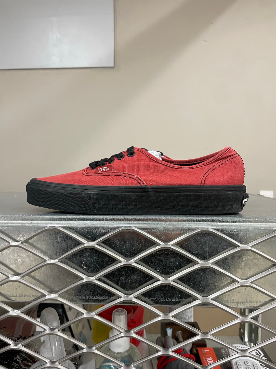 반스 어센틱 레드 블랙 255 상품이미지1