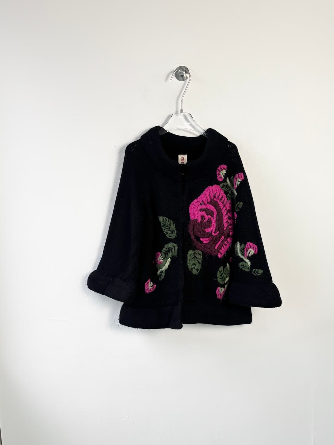 겐조 90‘s 엠브로이드 가디건  상품이미지1