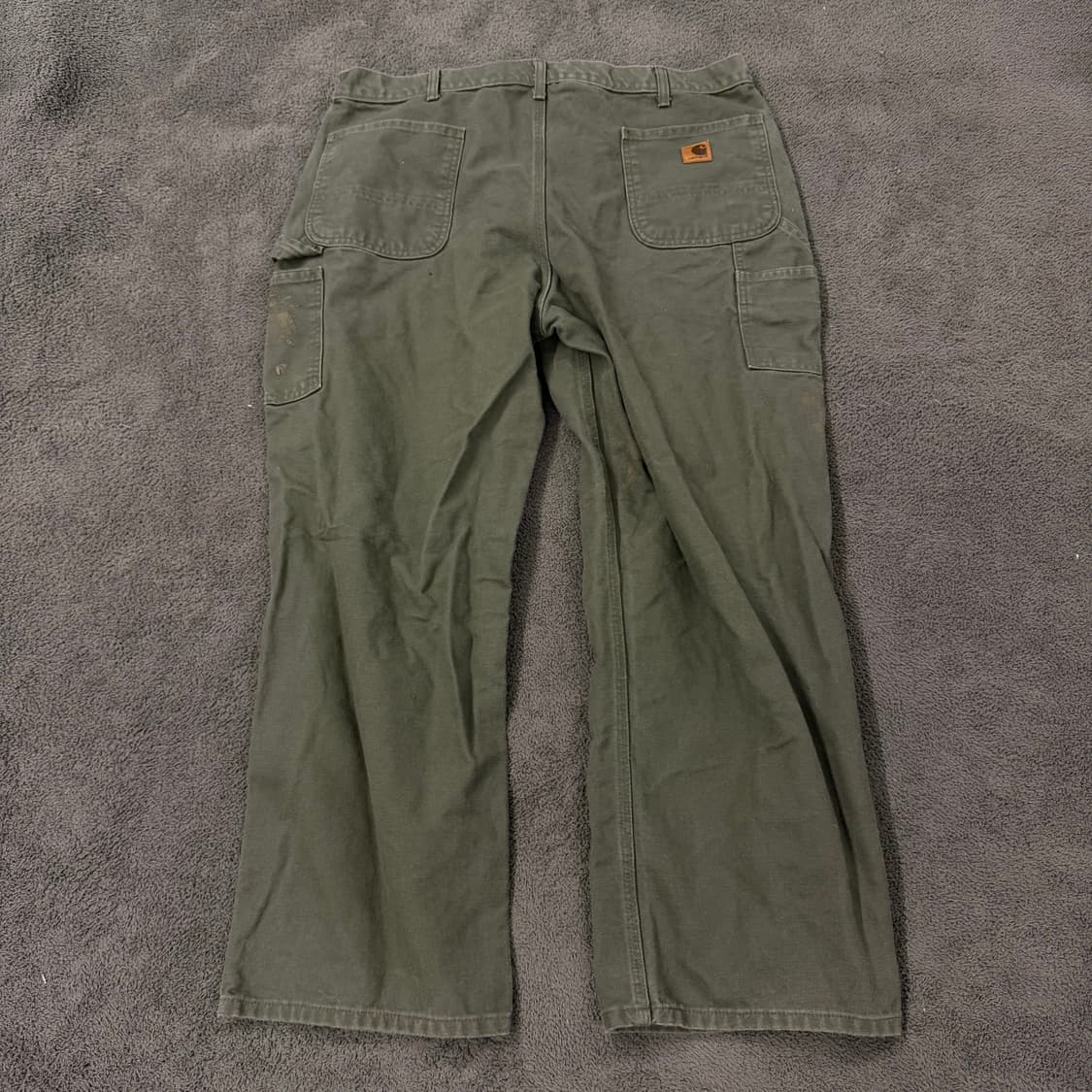 [ 정품/42X30 ] 칼하트 b11 mos 모스그린 카펜터 워크 팬츠 상품이미지3