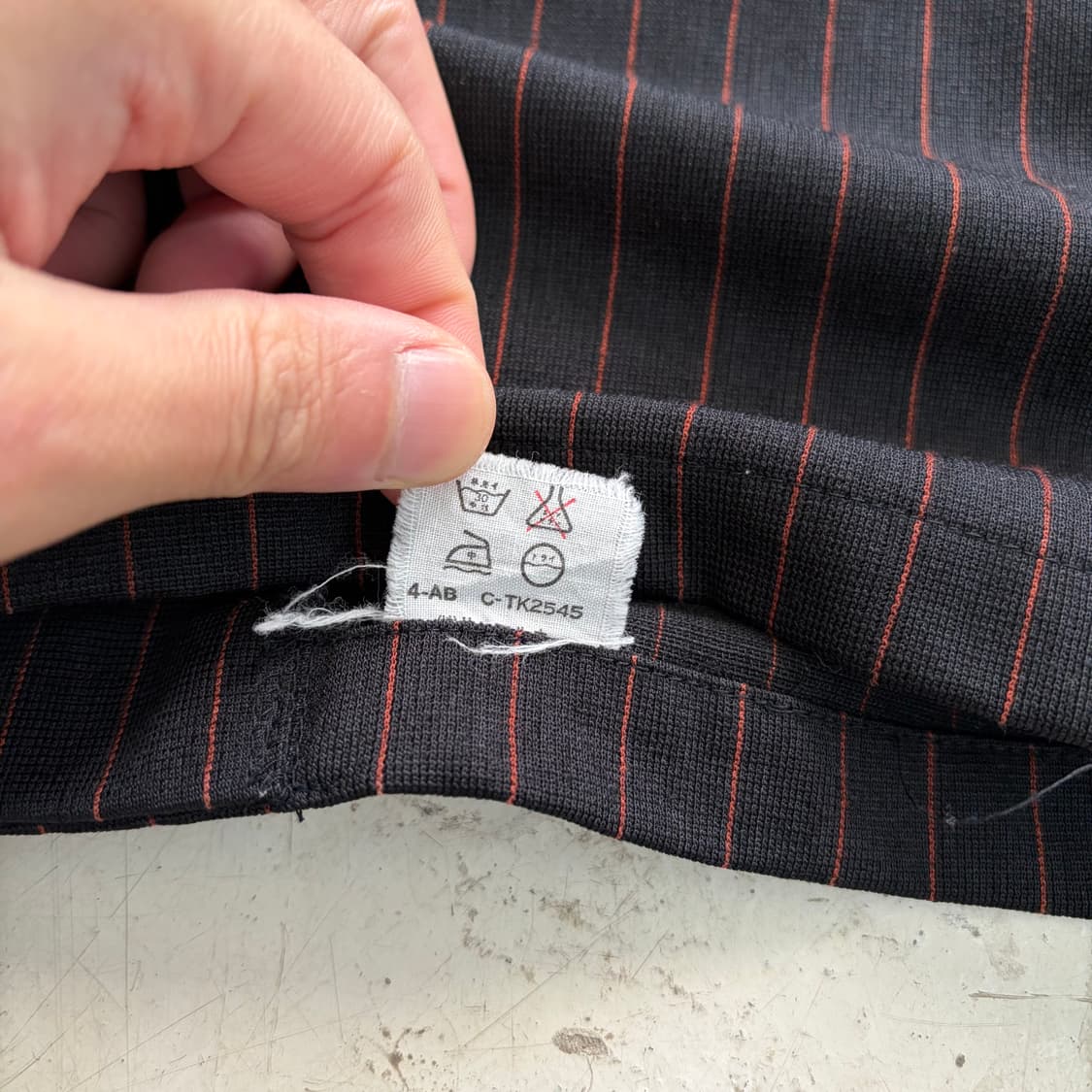 90s Feuston 빈티지 스트라이프 셔츠 M 상품이미지8