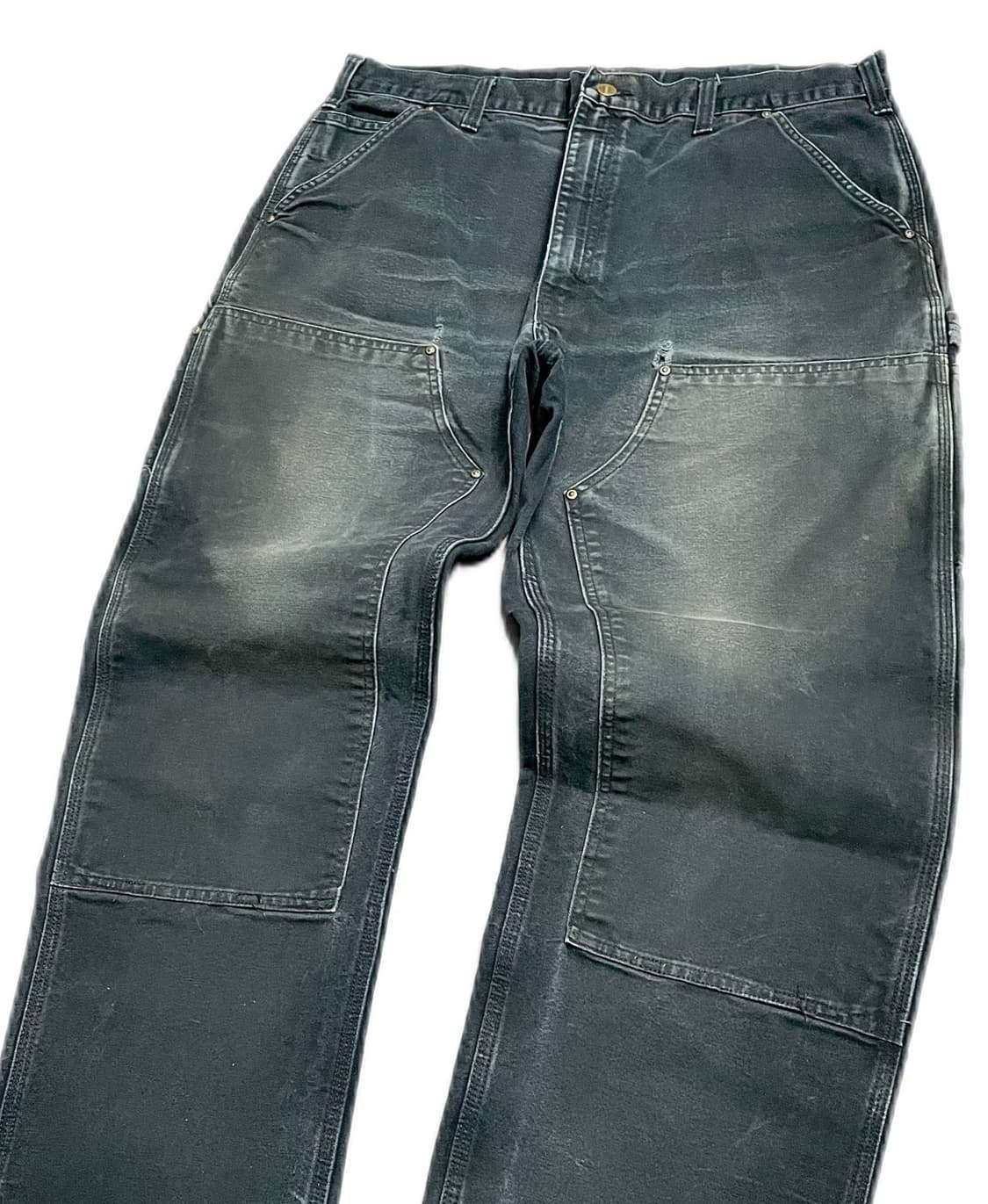 OG 칼하트 더블니 B01 BLK 38x30 상품이미지6