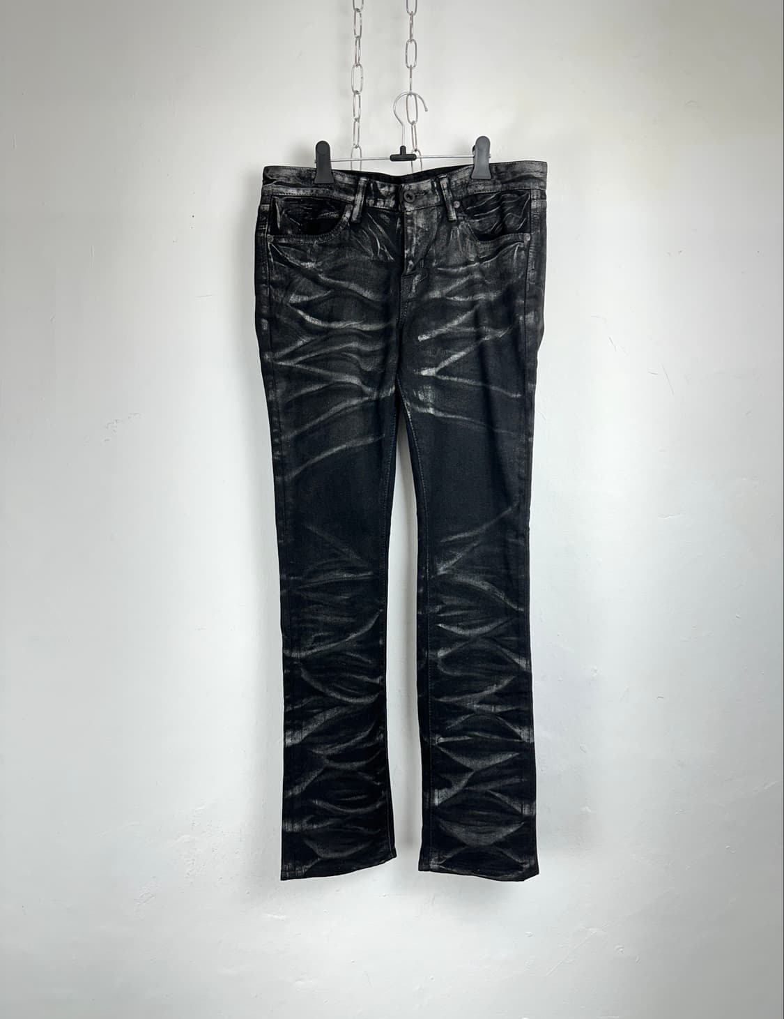 Civarize Metallic Coated Wrinkle Denim  상품이미지4