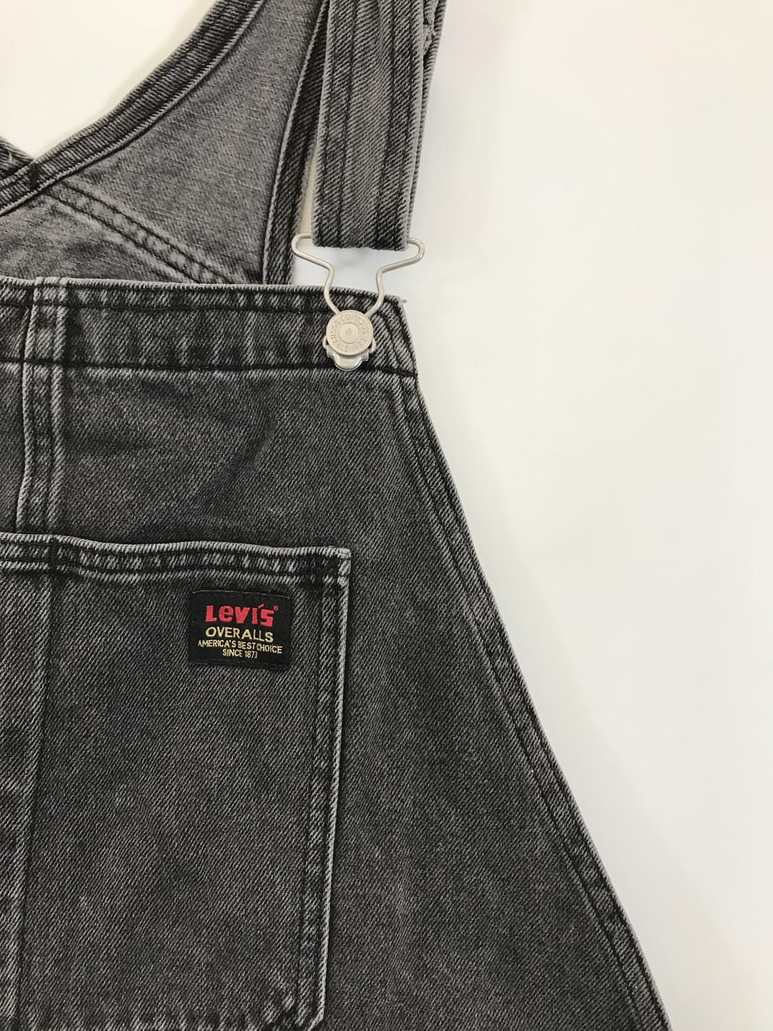 리바이스 흑청 오버롤 멜빵바지 [XL] 상품이미지2