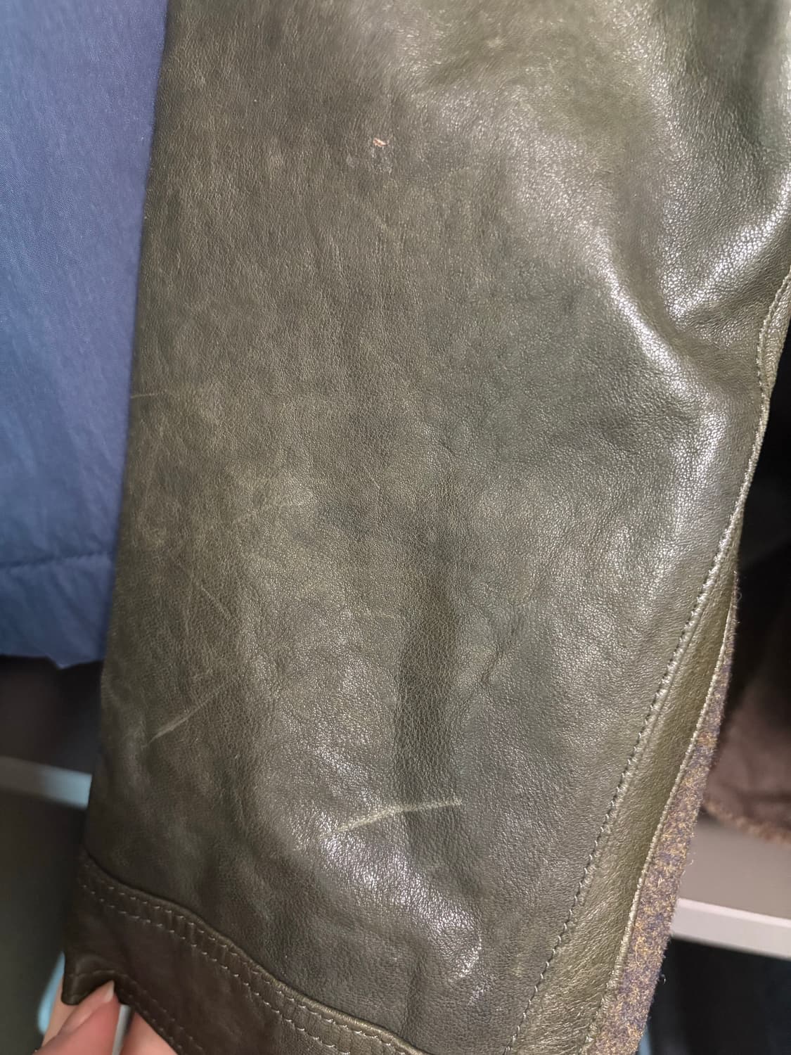 양가죽 울 자켓 상품이미지7