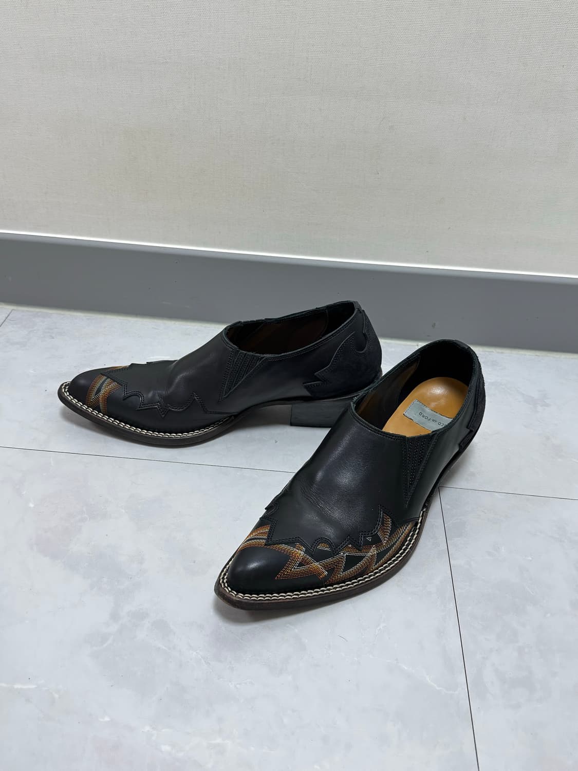 Bed j.w. Ford 19aw 웨스턴 부츠 상품이미지8