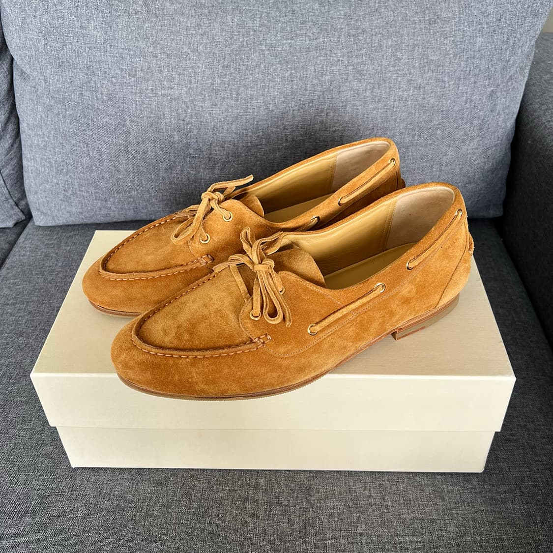 발리 FW24 PATHY 스웨이드 로퍼 상품이미지1