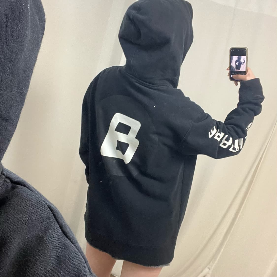 BillionaireBoysClub black zip-up hoodie 상품이미지3