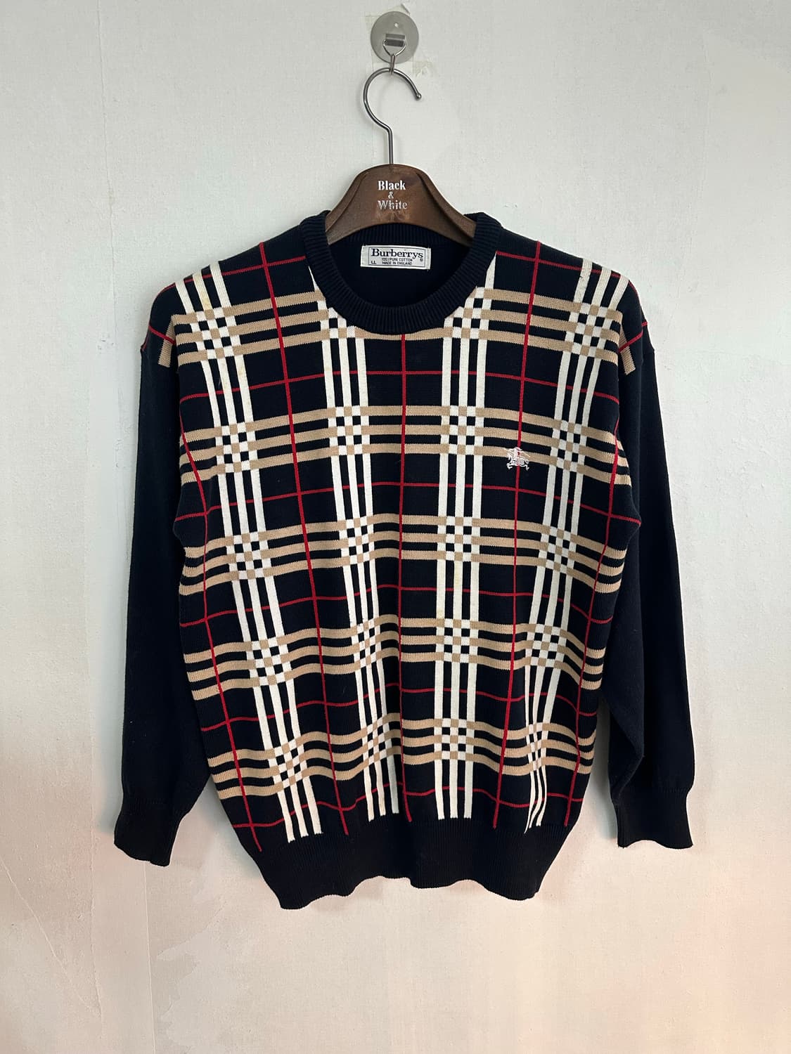 버버리 니트 85-90 상품이미지1