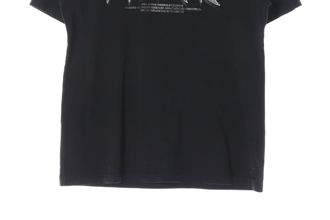 아디다스 록밴드 그래픽 프린팅 블랙 반팔티 L 상품이미지4