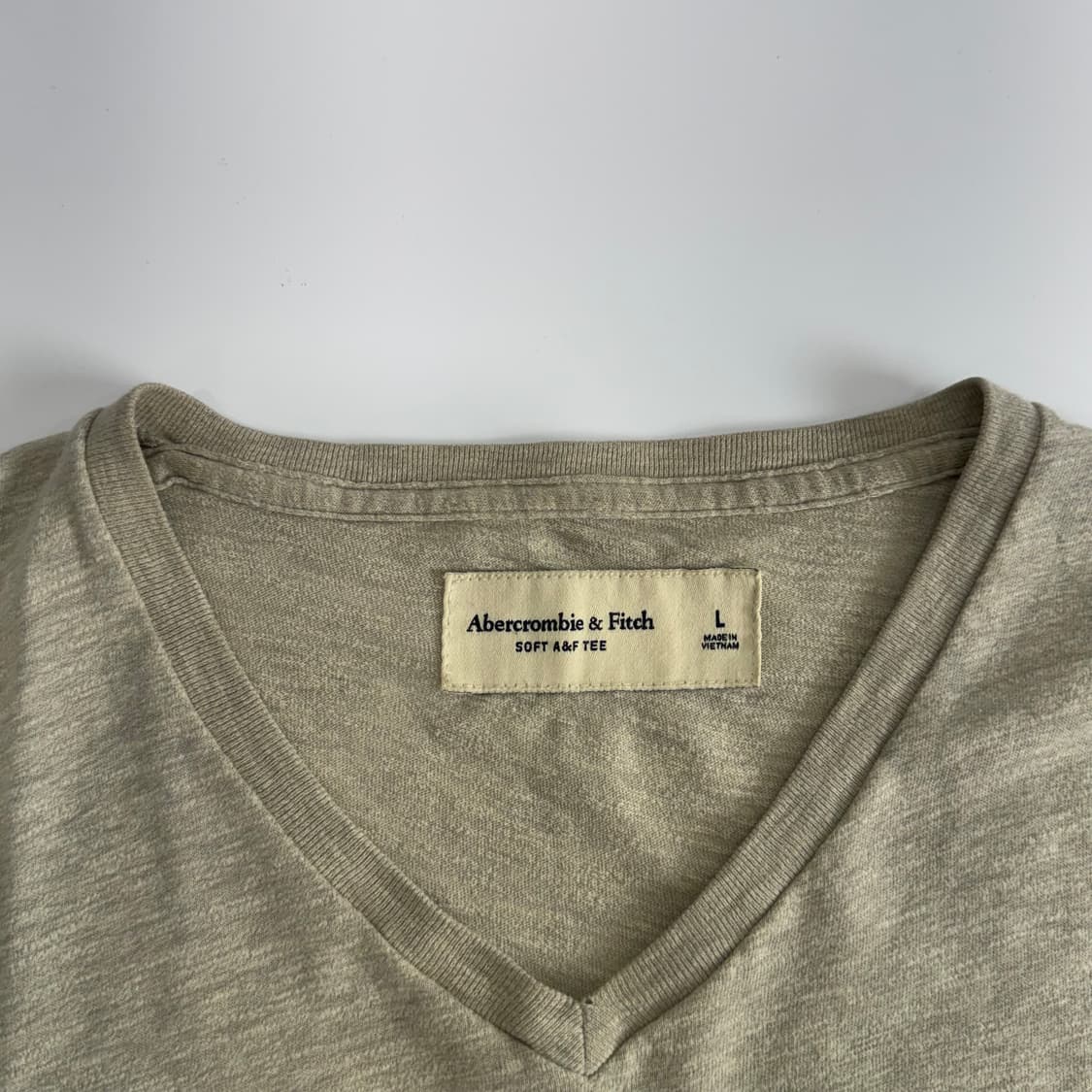 Abercrombie 아베크롬비 브이넥 멜란지 반팔  상품이미지5