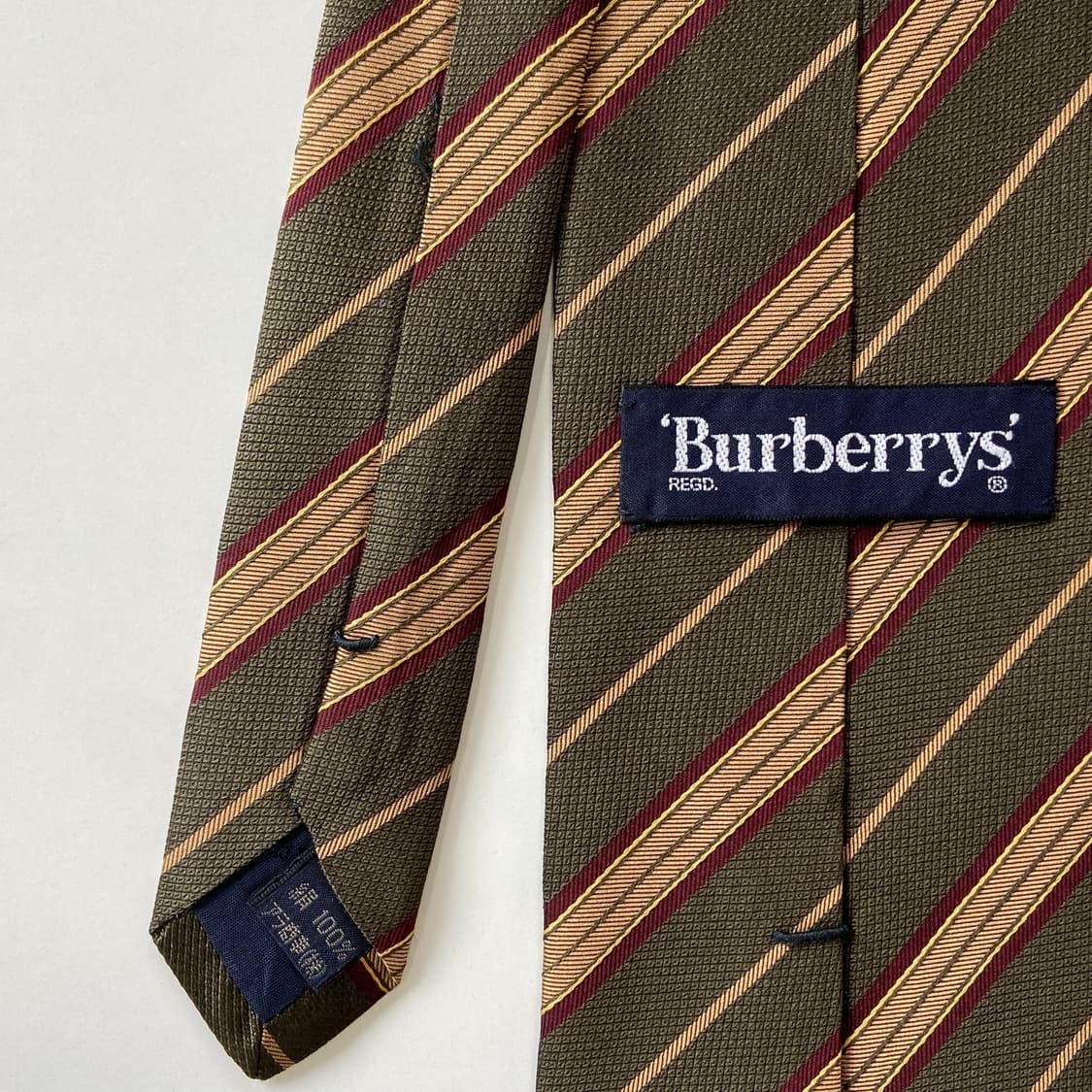 버버리 심플로고 명품 정품 넥타이 (Burberry) 상품이미지5