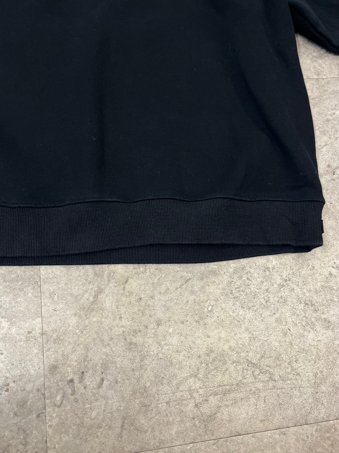 아이앱 스튜디오 기모 맨투맨 블랙 2XL #csz1871 상품이미지6